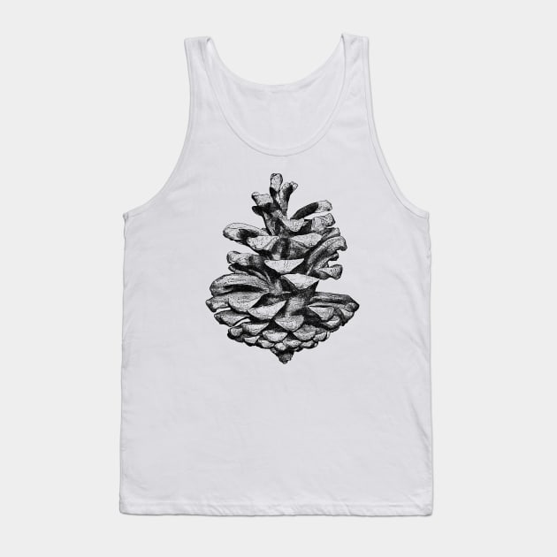 Pine cone Tank Top by PallKris